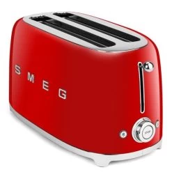 Smeg - 50's Retro 4 Slice Toaster TSF02 Red